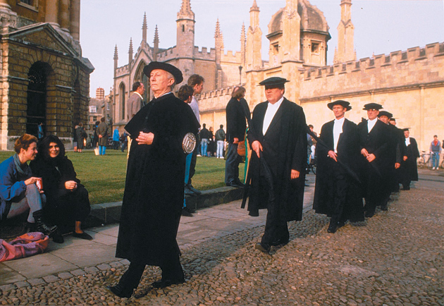 A memorial service for Harold Macmillan, Oxford University, 1987