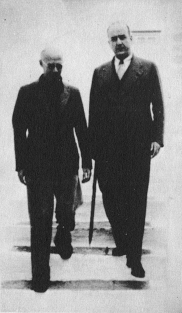 Henry Miller and ‘the Colossus’ George Katsimbalis, Greece, 1939