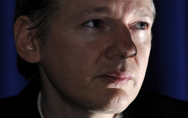 WikiLeaks founder Julian Assange in London, October 23, 2010