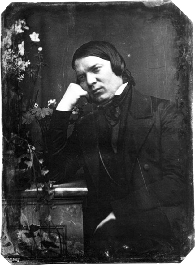 Robert Schumann, 1850; daguerreotype by Johann Anton Völlner