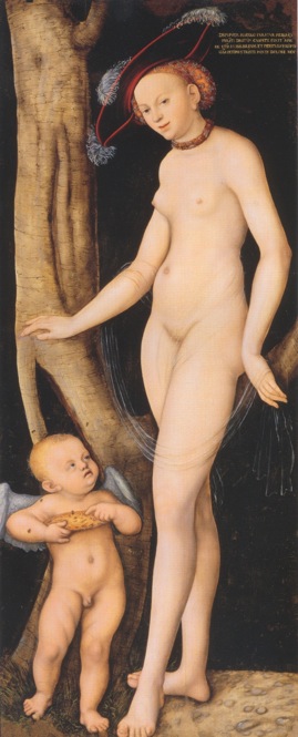 Lucas Cranach: Venus with Cupid the Honey Thief, 1531