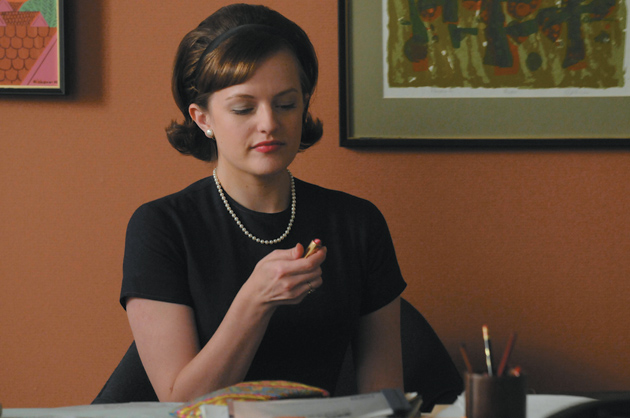 Elisabeth Moss as Peggy Olson in Mad Men
