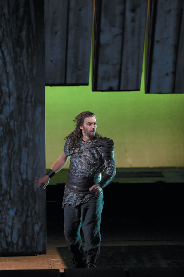Jonas Kaufmann as Siegmund in Robert Lepage’s production of Richard Wagner’s Die Walküre
