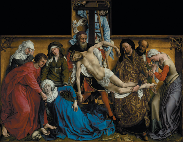 Roger van der Weyden: The Descent from the Cross, 1435–1438
