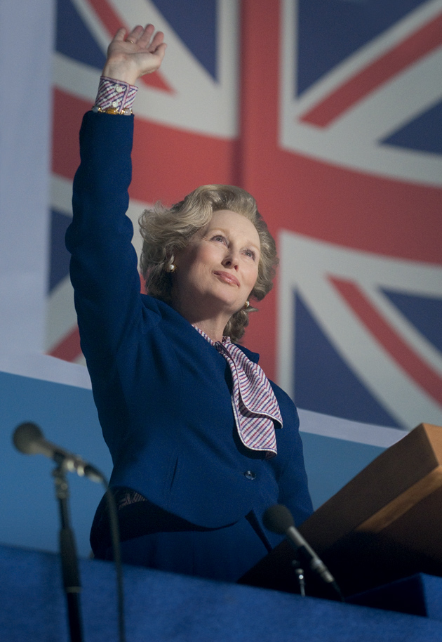Meryl Streep as Margaret Thatcher in The Iron Lady
