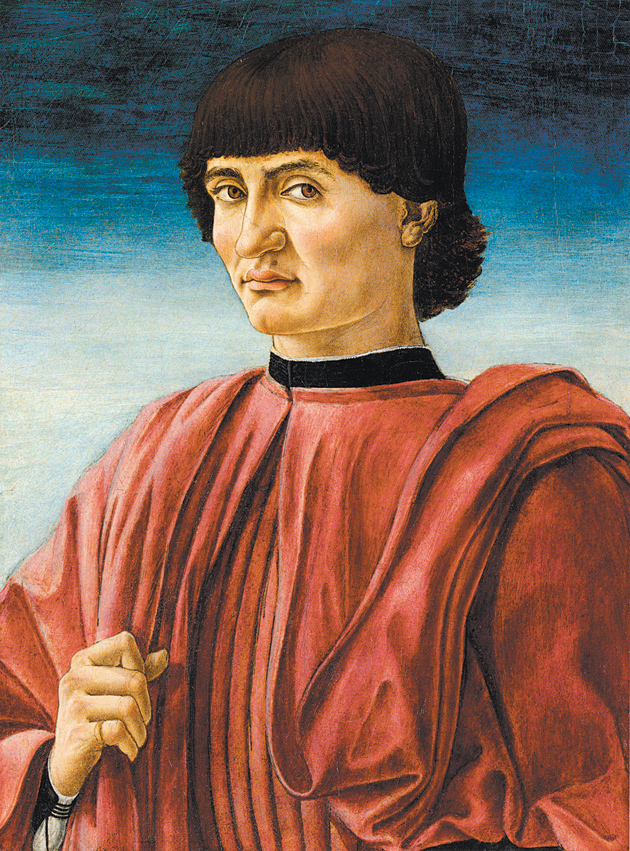 Andrea del Castagno: Portrait of a Man, circa 1450–1457
