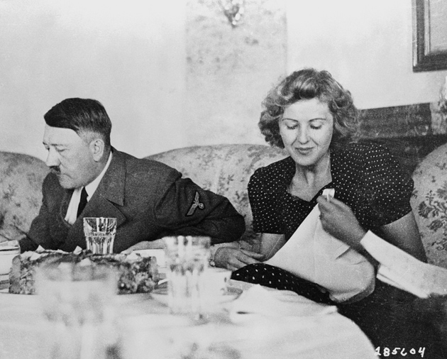 Adolf Hitler and Eva Braun, Berlin, 1940s
