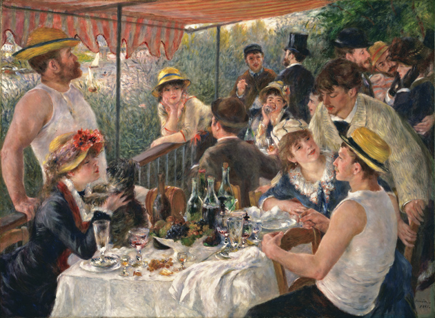 Pierre-Auguste Renoir: Luncheon of the Boating Party, 1880–1881
