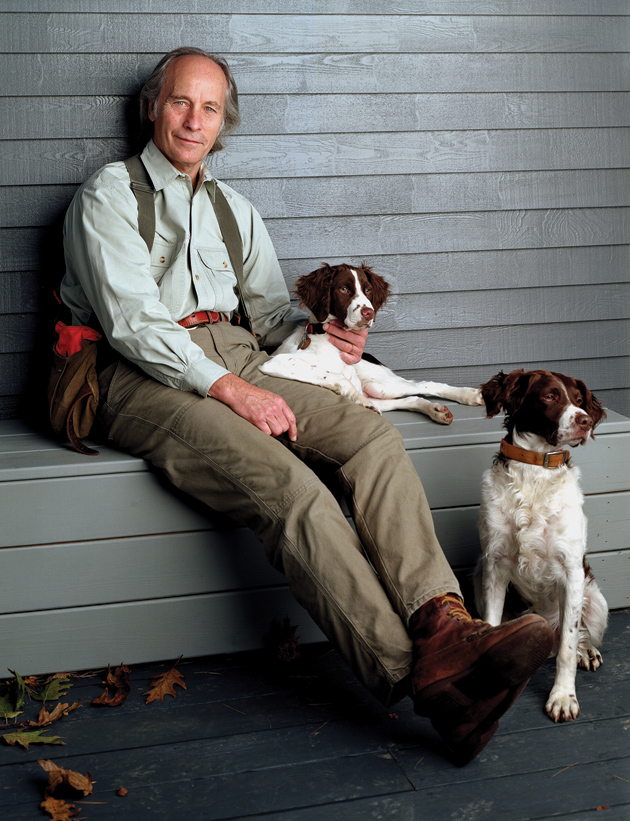 Richard Ford at his house in East Boothbay, Maine, 2006