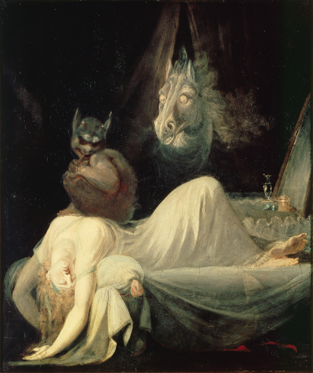 Henry Fuseli: The Nightmare, circa 1781
