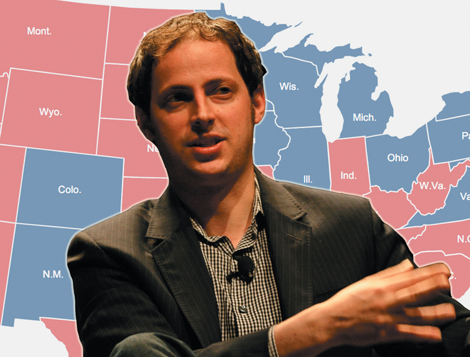 Statistician Nate Silver, who correctly predicted the winner of all fifty states and the District of Columbia in the 2012 presidential election
