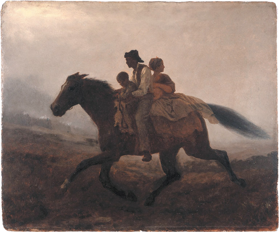 Eastman Johnson: The Ride for Liberty, the Fugitive Slaves, circa 1862