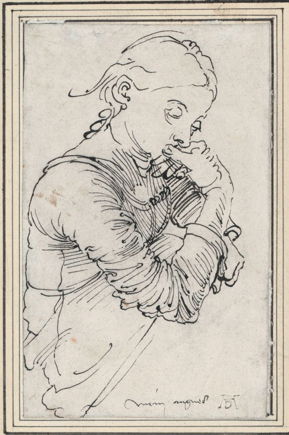 Albrecht Dürer: ‘Mein Agnes,’ 1494