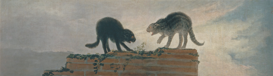 Francisco de Goya: Riña de gatos, 1786