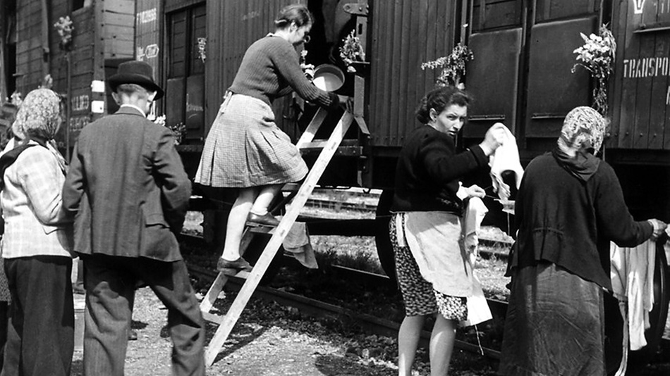 Sudeten Germans being expelled from Czechoslovakia, 1945