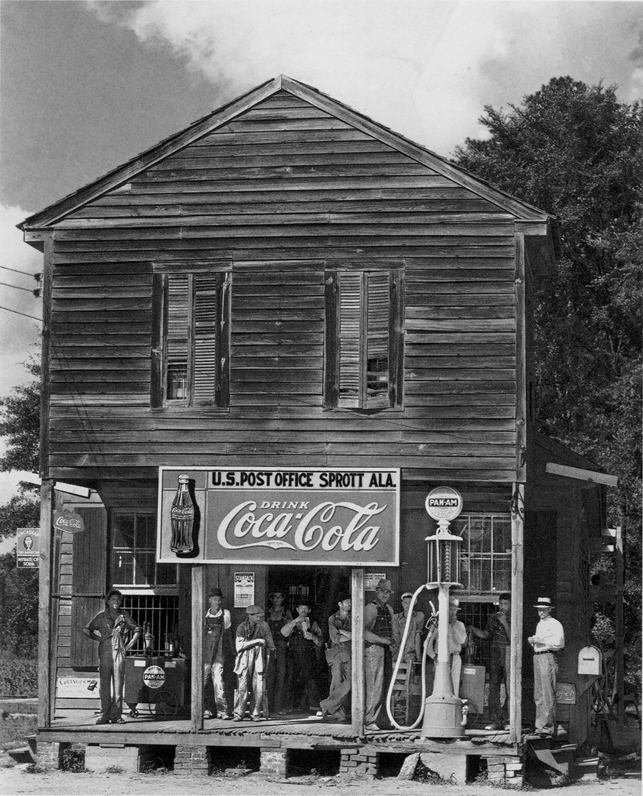Walker Evans: Crossroads Store, Post Office, Sprott, Alabama, circa 1935–1936
