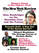 Image of the November 21, 2013 issue cover.