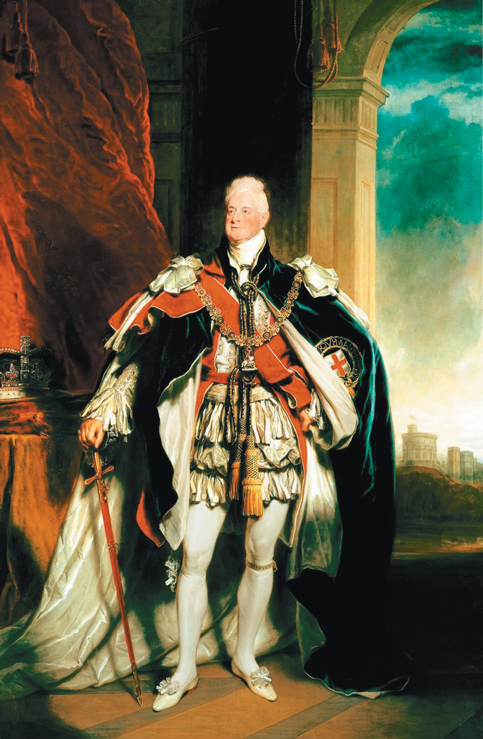 King William IV; portrait by Sir Martin Archer Shee, 1833