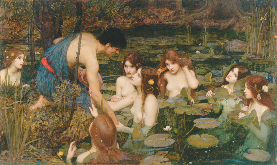 John William Waterhouse: Hylas and the Nymphs, 1896