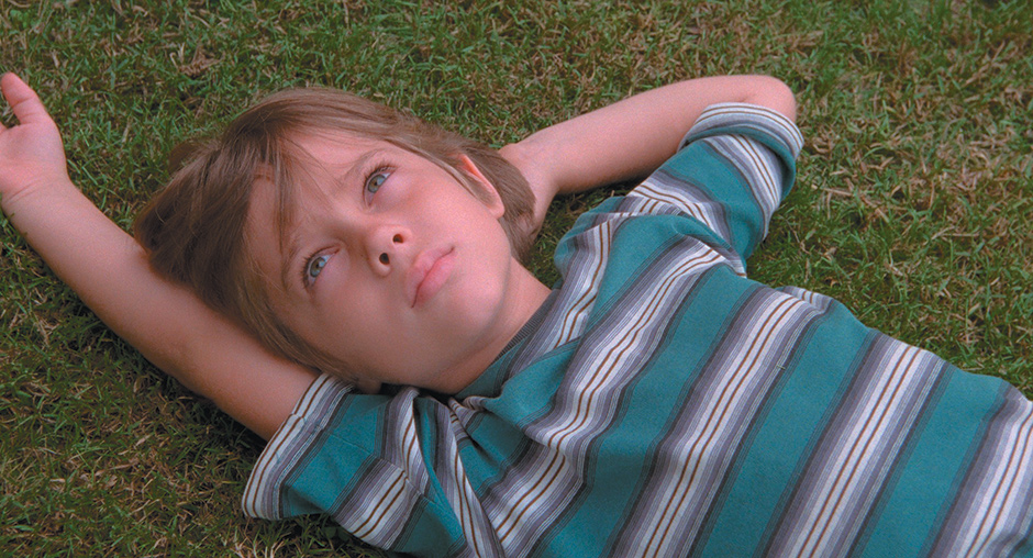 Ellar Coltrane as Mason, age six, in Richard Linklater’s film Boyhood