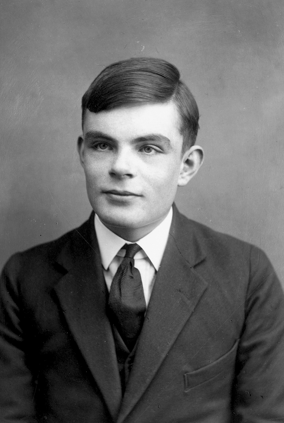 Alan Turing as a young man