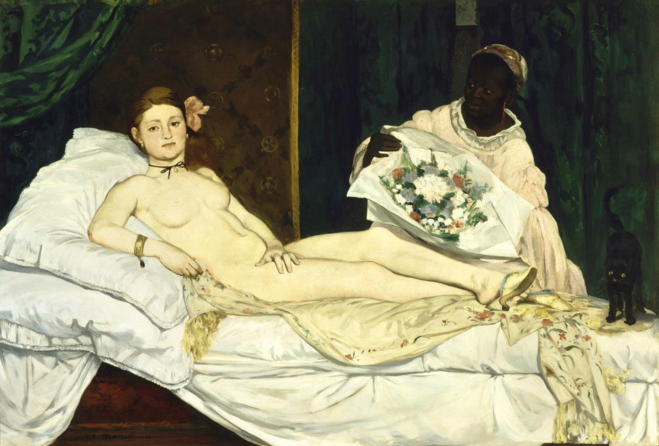  Édouard Manet: Olympia, 1863