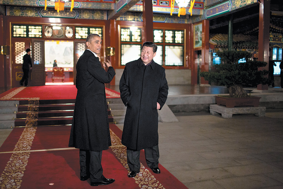 President Barack Obama and Chinese President Xi Jinping, Beijing, November 2014