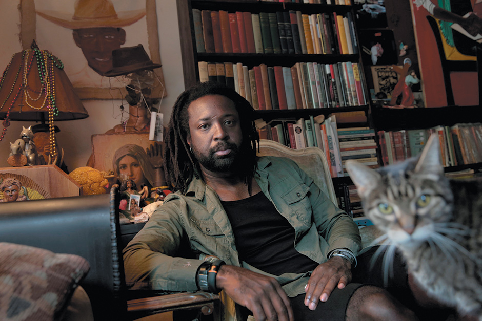 Marlon James at Jumel Terrace Books, Sugar Hill, Harlem, September 2014