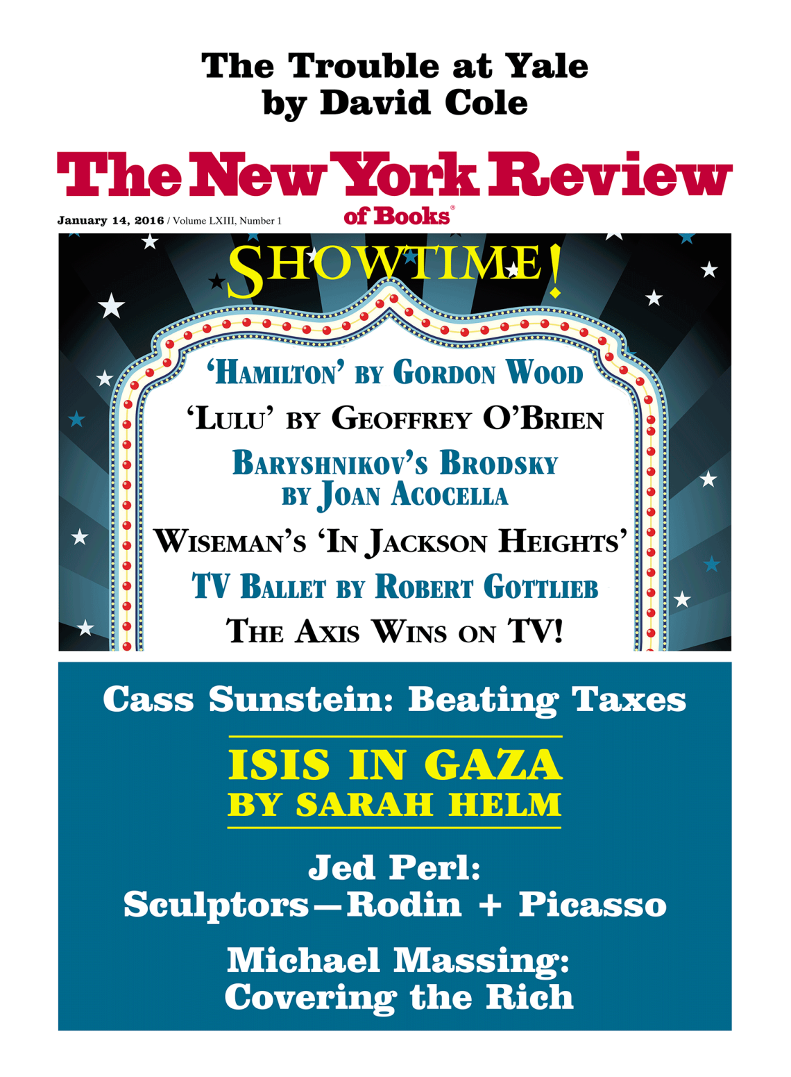 Image of the January 14, 2016 issue cover.
