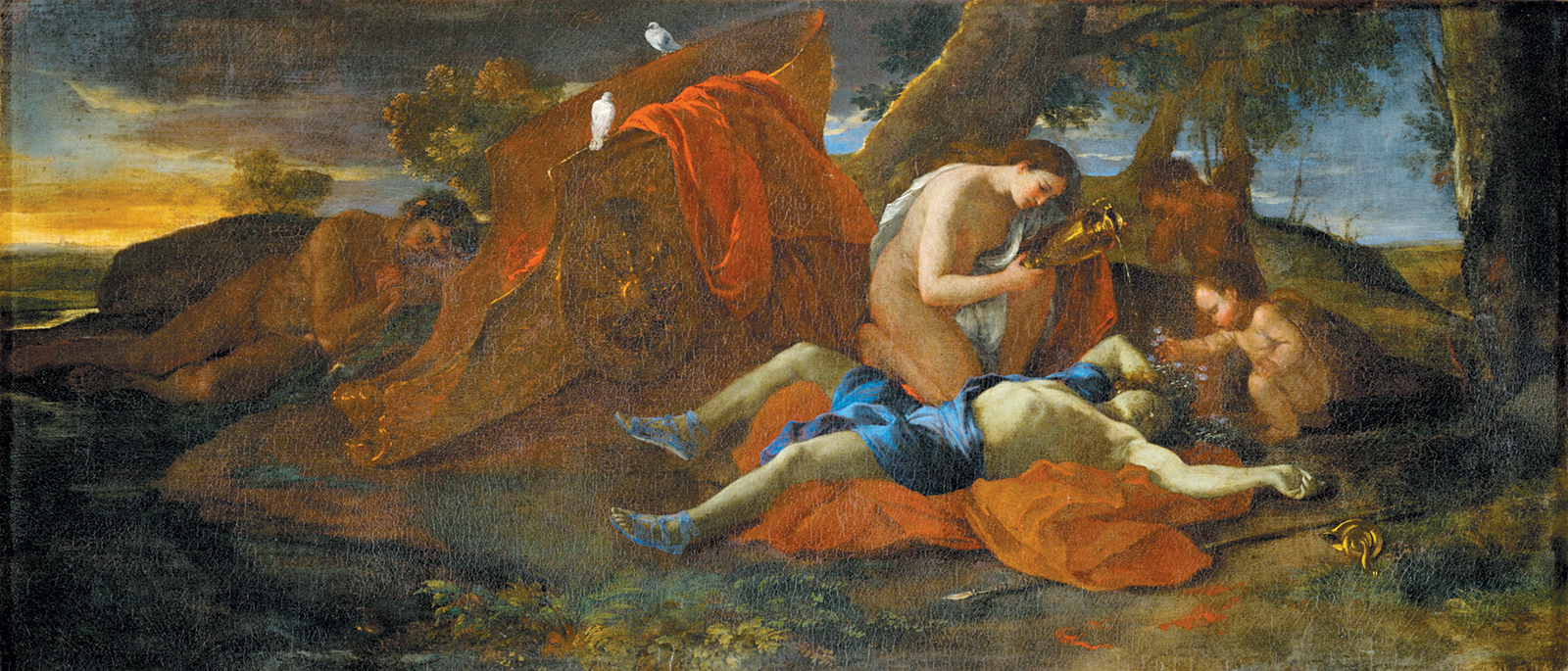 Nicolas Poussin: Venus Weeping for Adonis, 1626