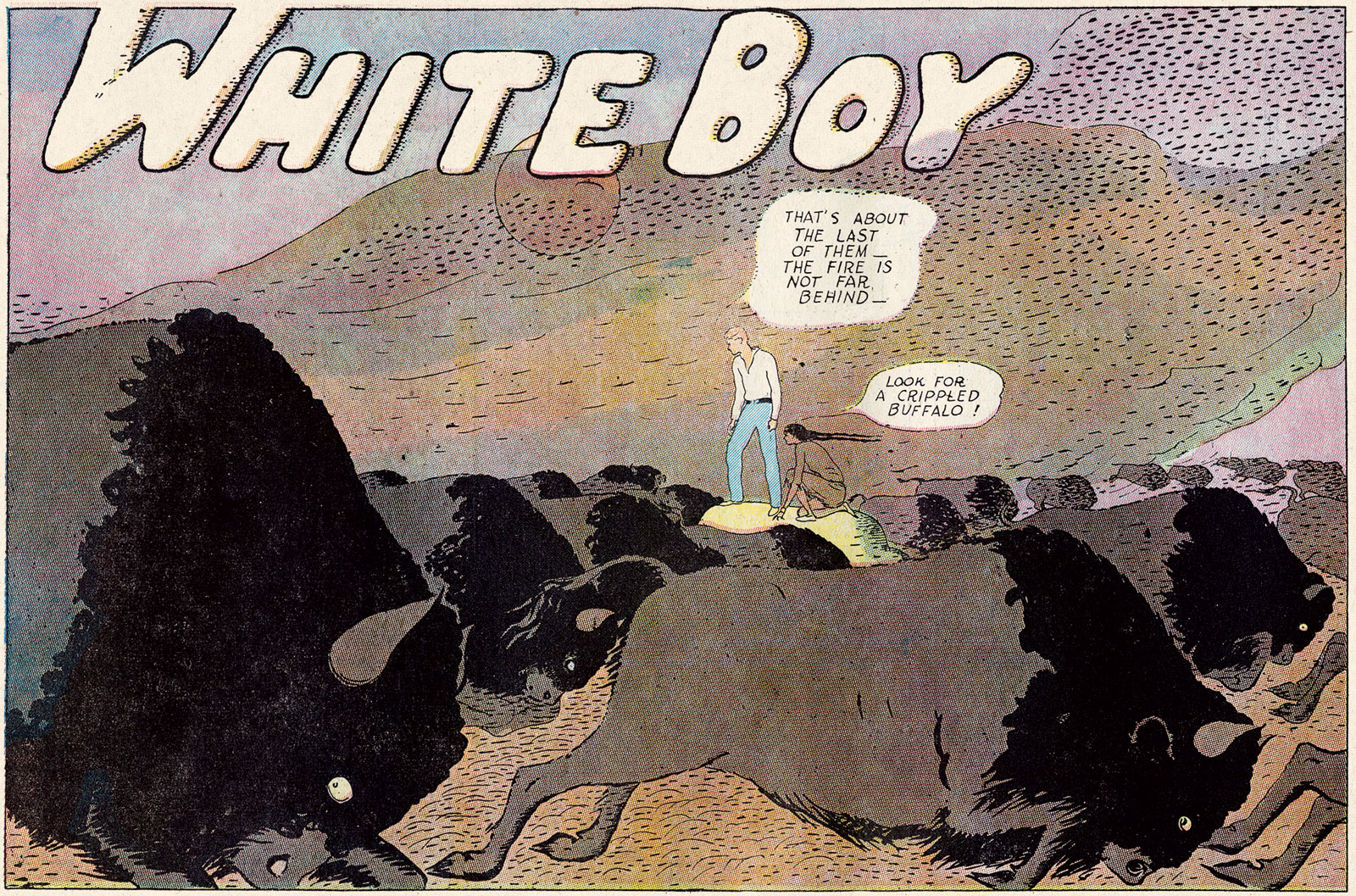A frame from Garrett Price's White Boy, November 5, 1933