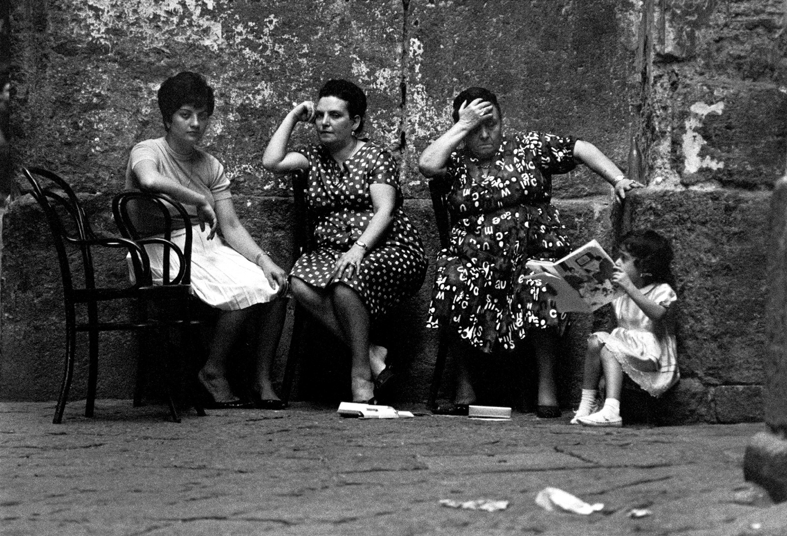 Naples, 1964; photograph by Bruno Barbey