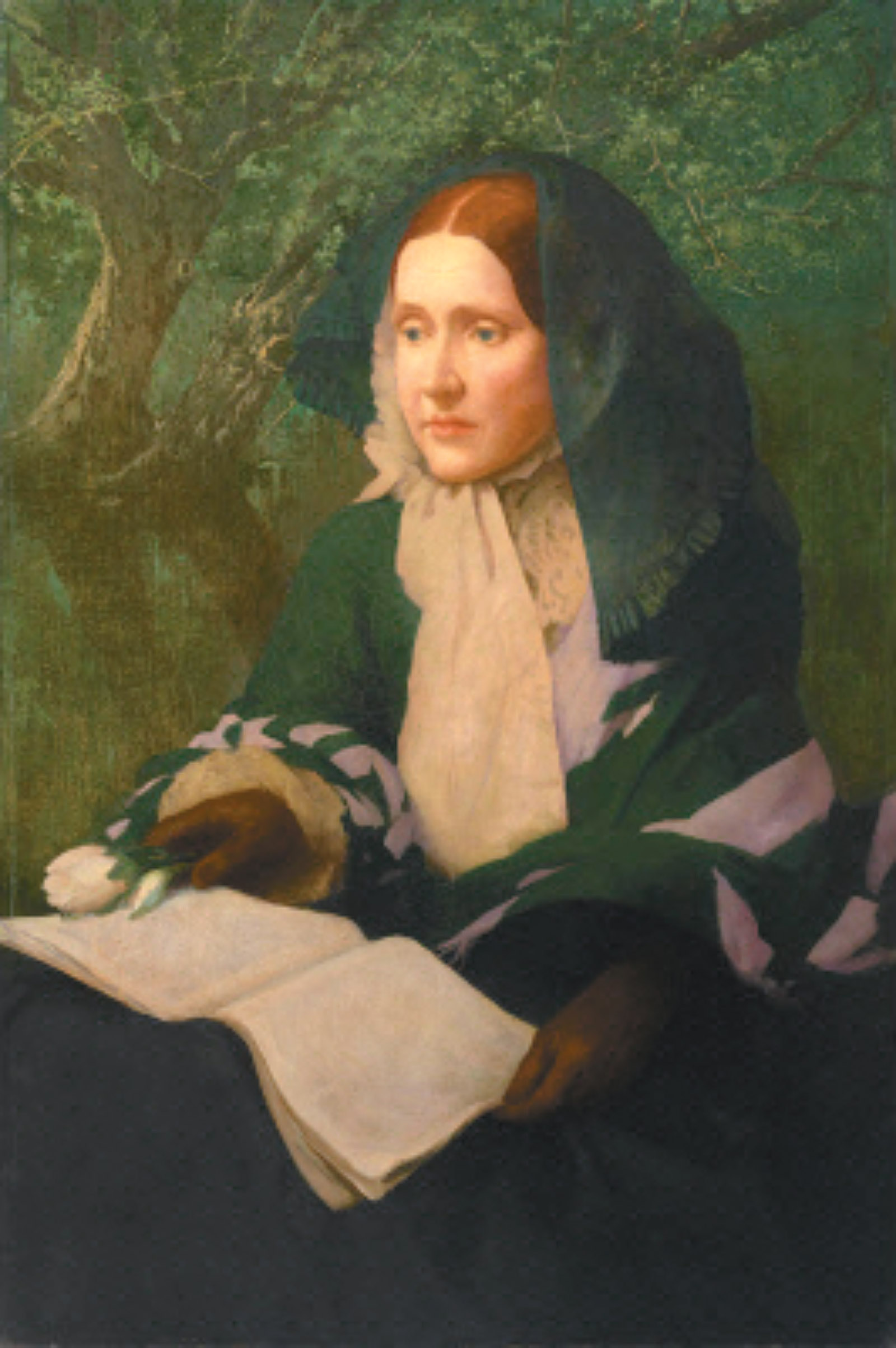 Julia Ward Howe; portrait begun by John Elliott, circa 1910, finished by William Henry Cotton, circa 1925