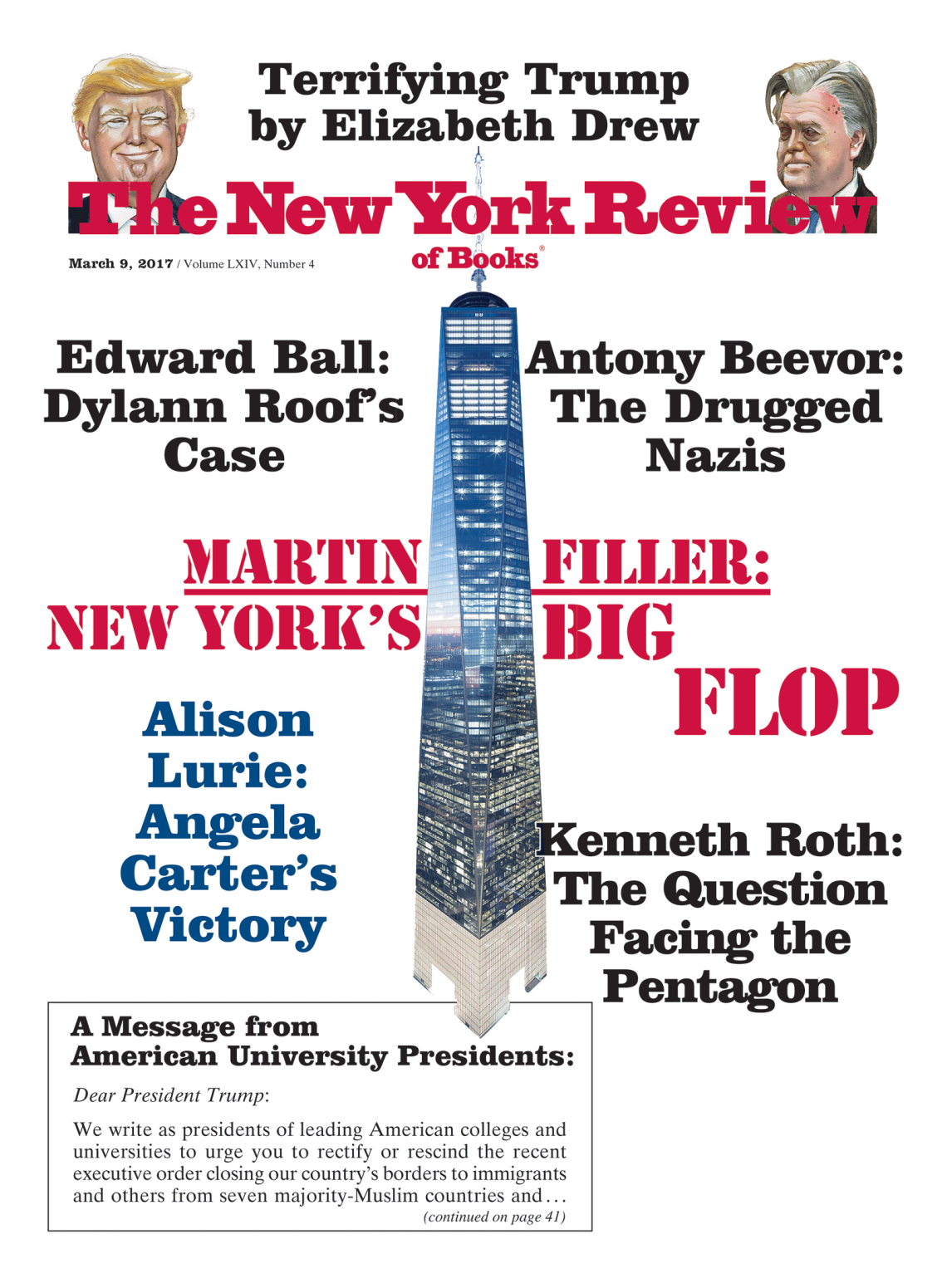 Image of the March 9, 2017 issue cover.