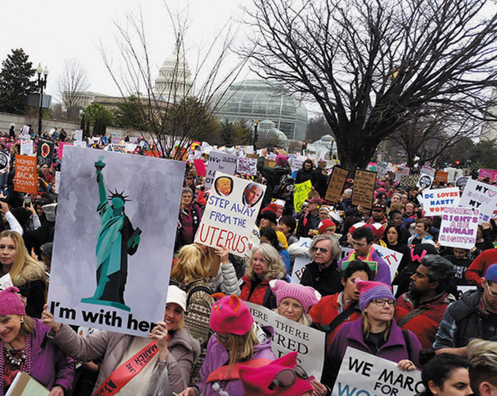 The Women’s March, Washington, D.C., January 2017