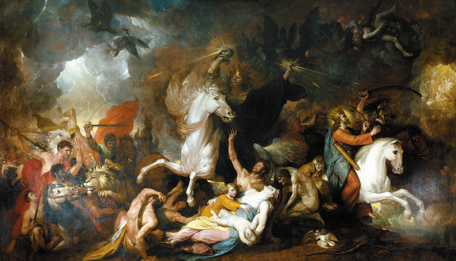 Benjamin West: Death on the Pale Horse, 1817