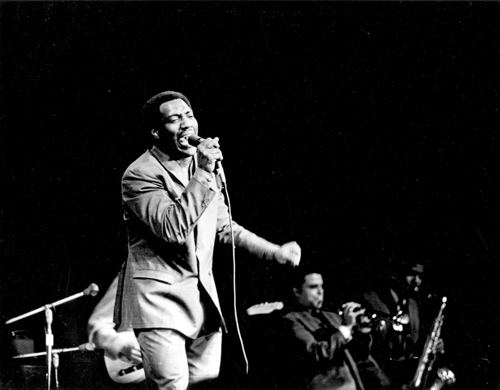 Otis Redding performing at the Monterey Pop Festival, June 1967