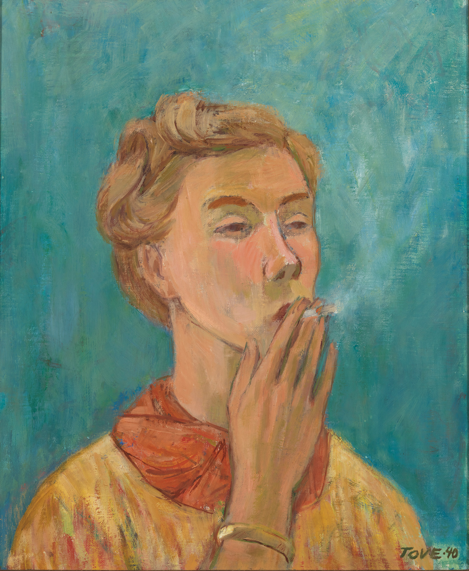 Tove Jansson: Smoking Girl (Self-Portrait), 1940