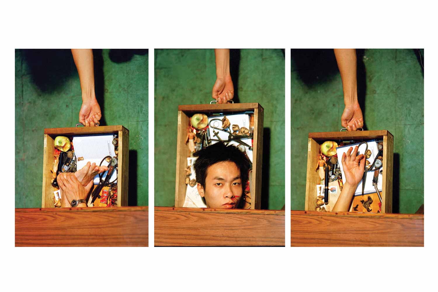 Jiang Zhi: Object in Drawer, 1997