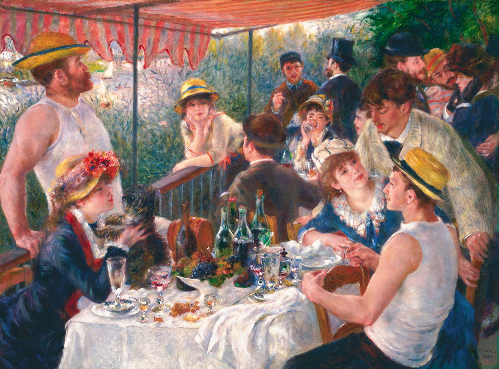 Pierre-August Renoir: Luncheon of the Boating Party, 1880–1881