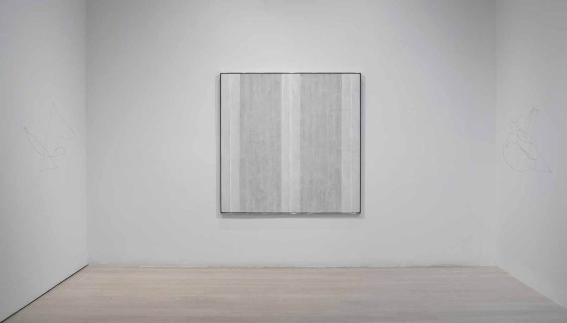 Agnes Martin, Richard Tuttle, and the Line Between