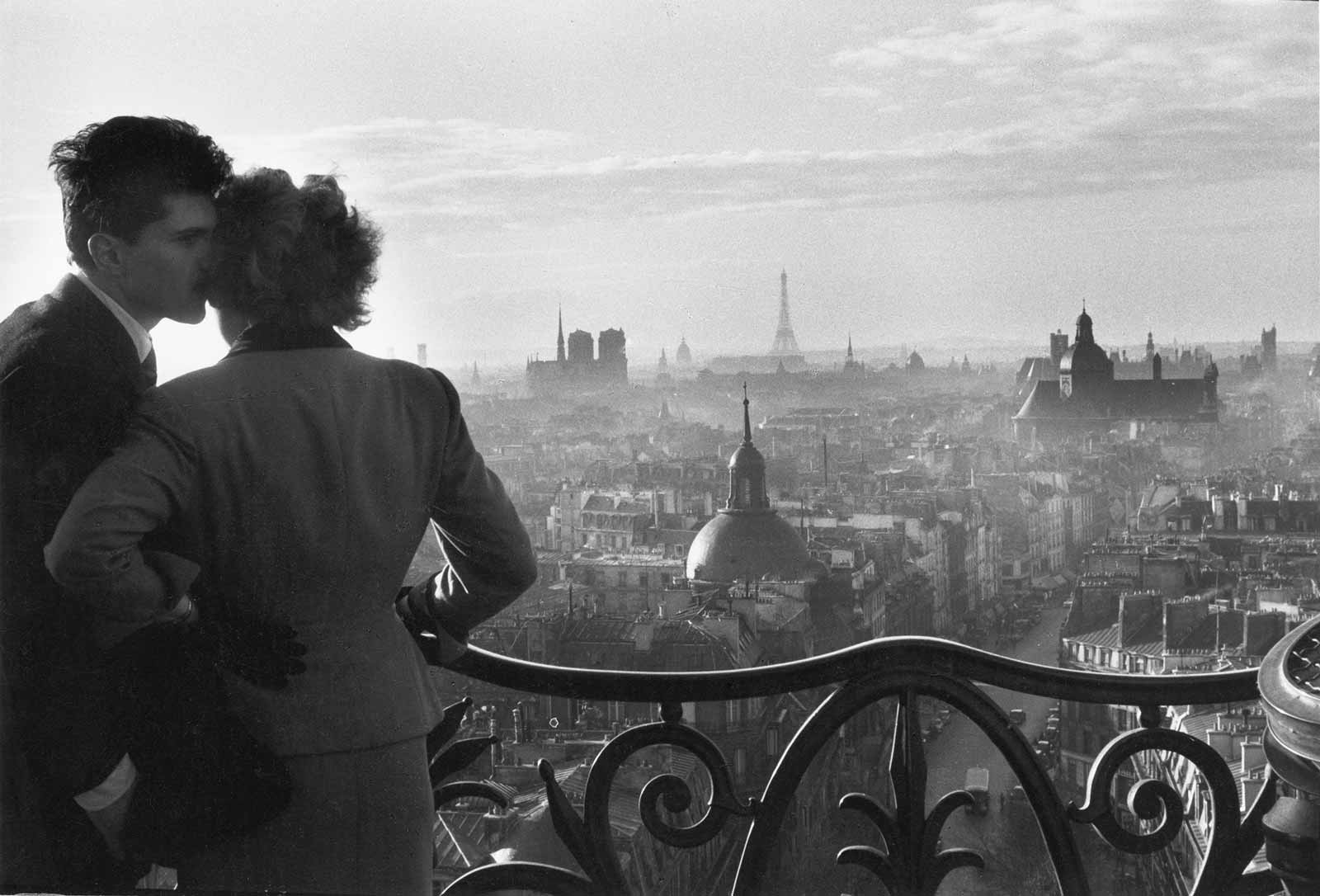 Willy Ronis: The Bastille Lovers, Paris, 1957

