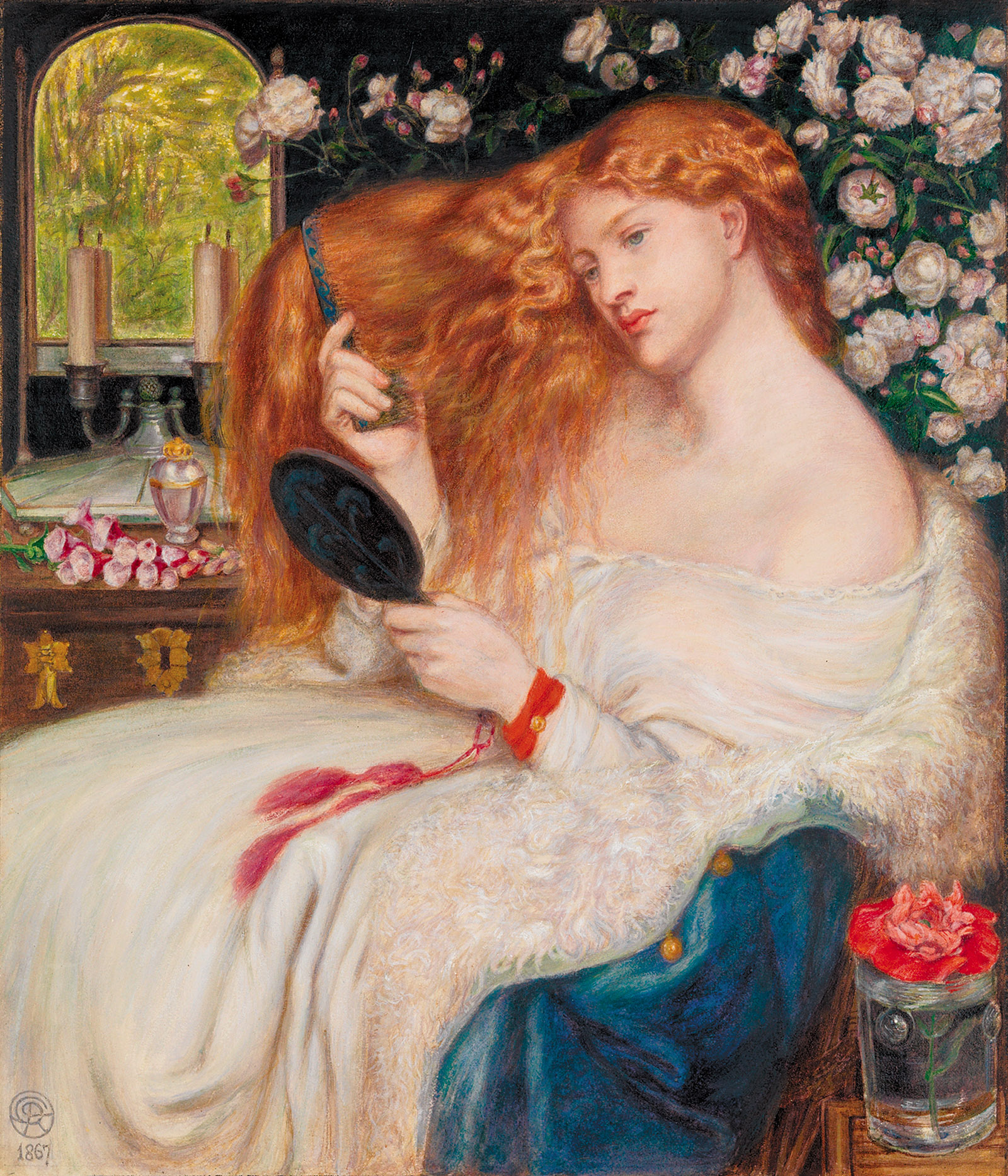 Dante Gabriel Rossetti: Lady Lilith, 1867