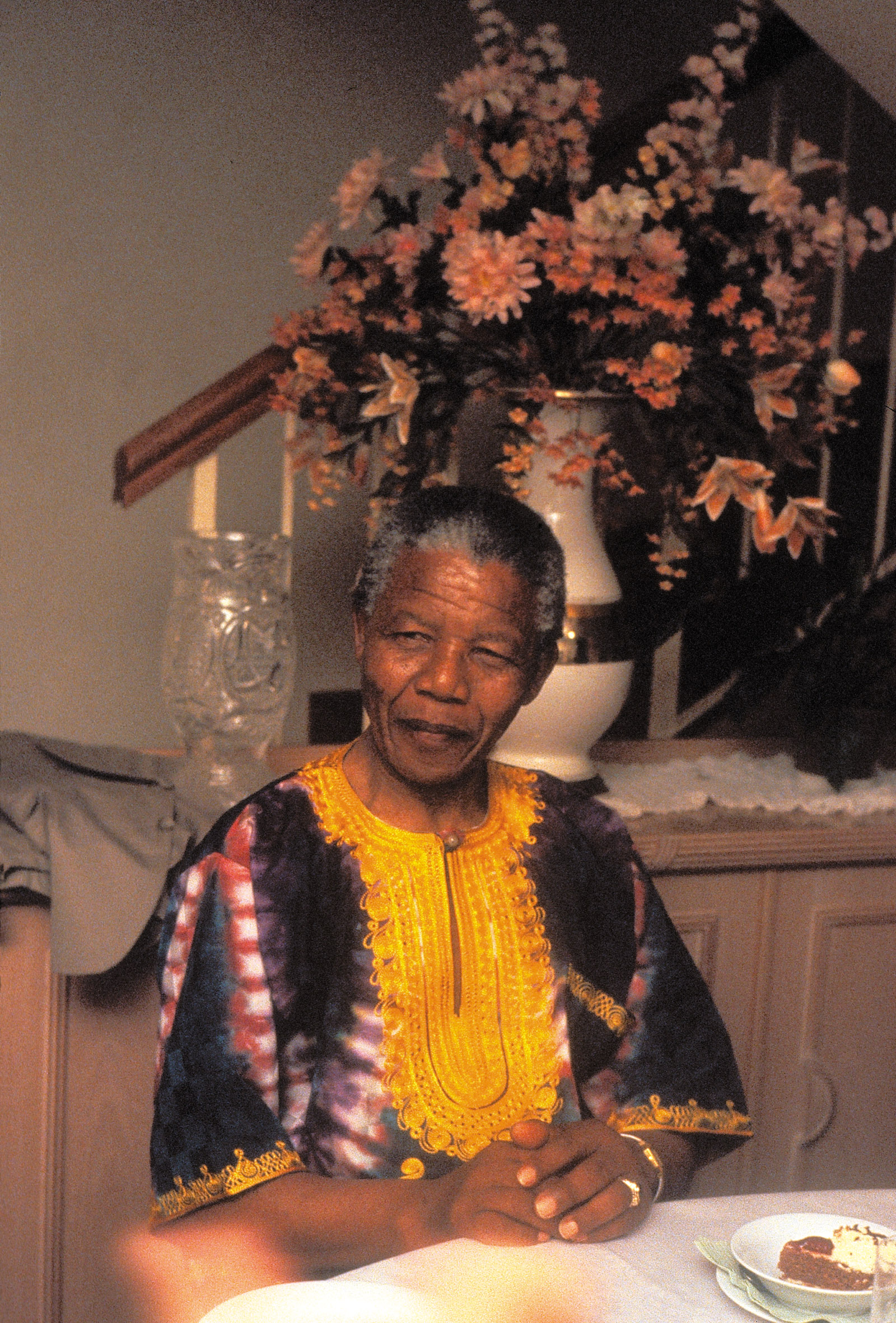 Nelson Mandela after his release from prison, Soweto, 1990; photograph by Inge Morath. It appears in Linda Gordon’s Inge Morath: An Illustrated Biography, just published by the Magnum Foundation and Prestel.