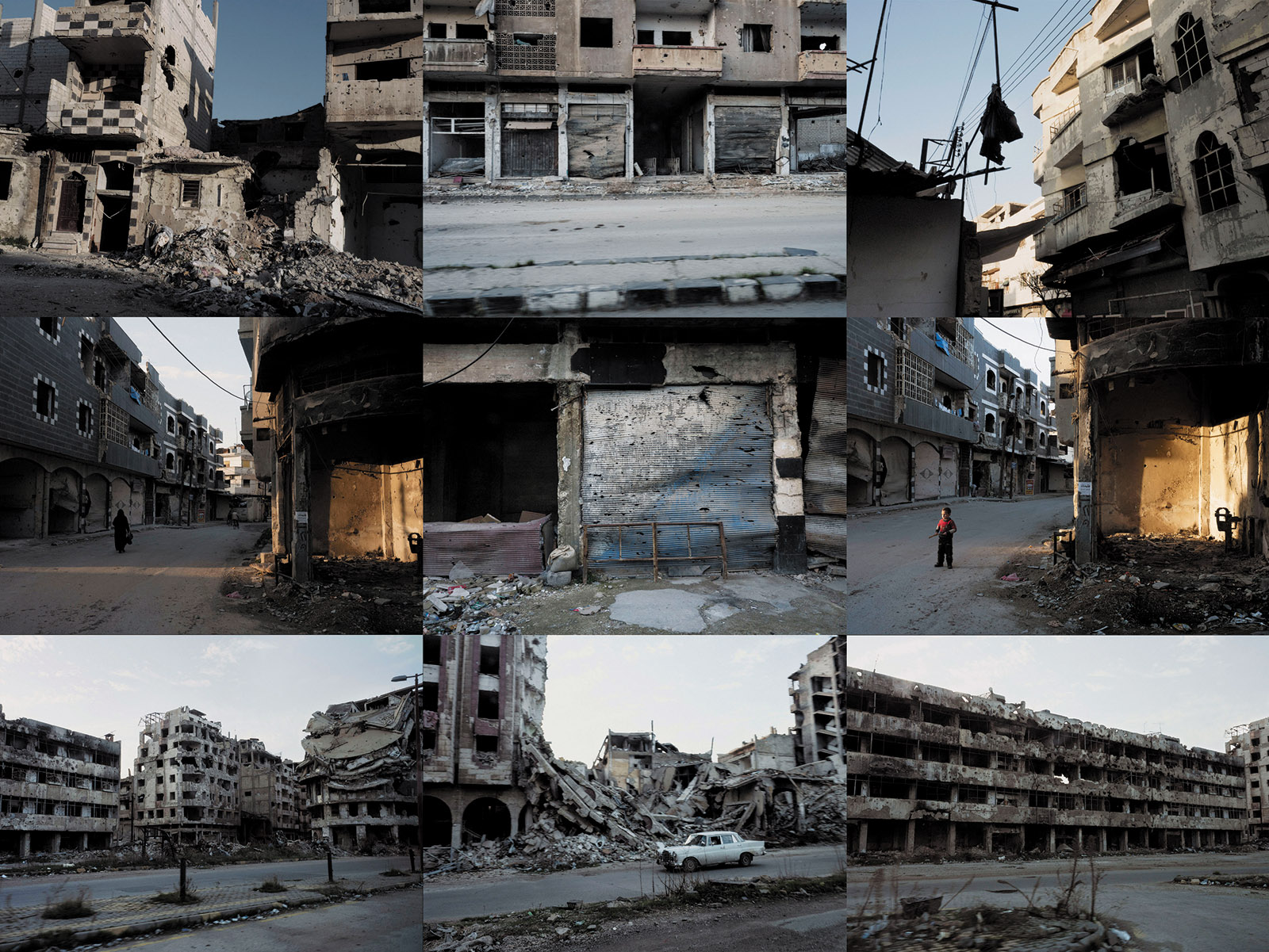Homs, Syria, February 2016; photographs by Jerome Sessini