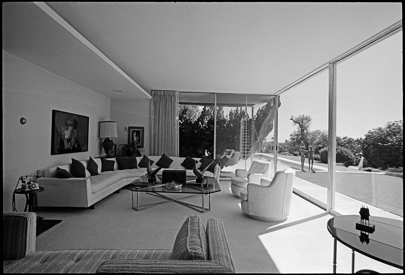 Kaufman Desert House, designed by Austrian architect Richard Neutra, Palm Springs, California, 1970