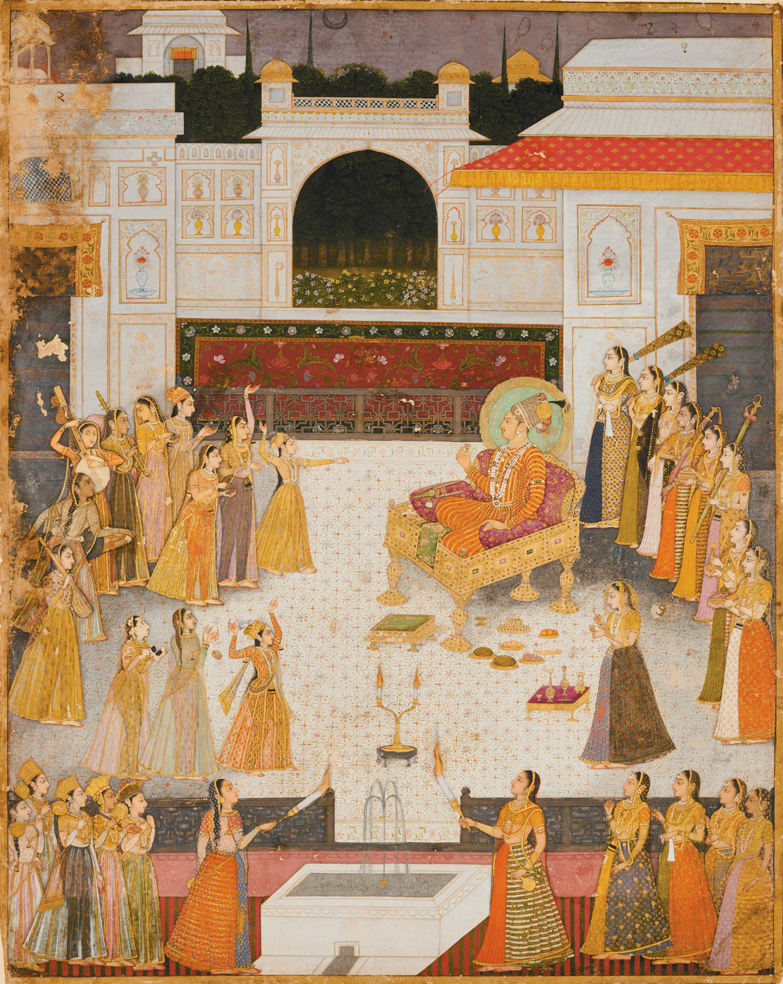 An Evening Performance for Maharaja Abhai Singh by Rai Dalchand