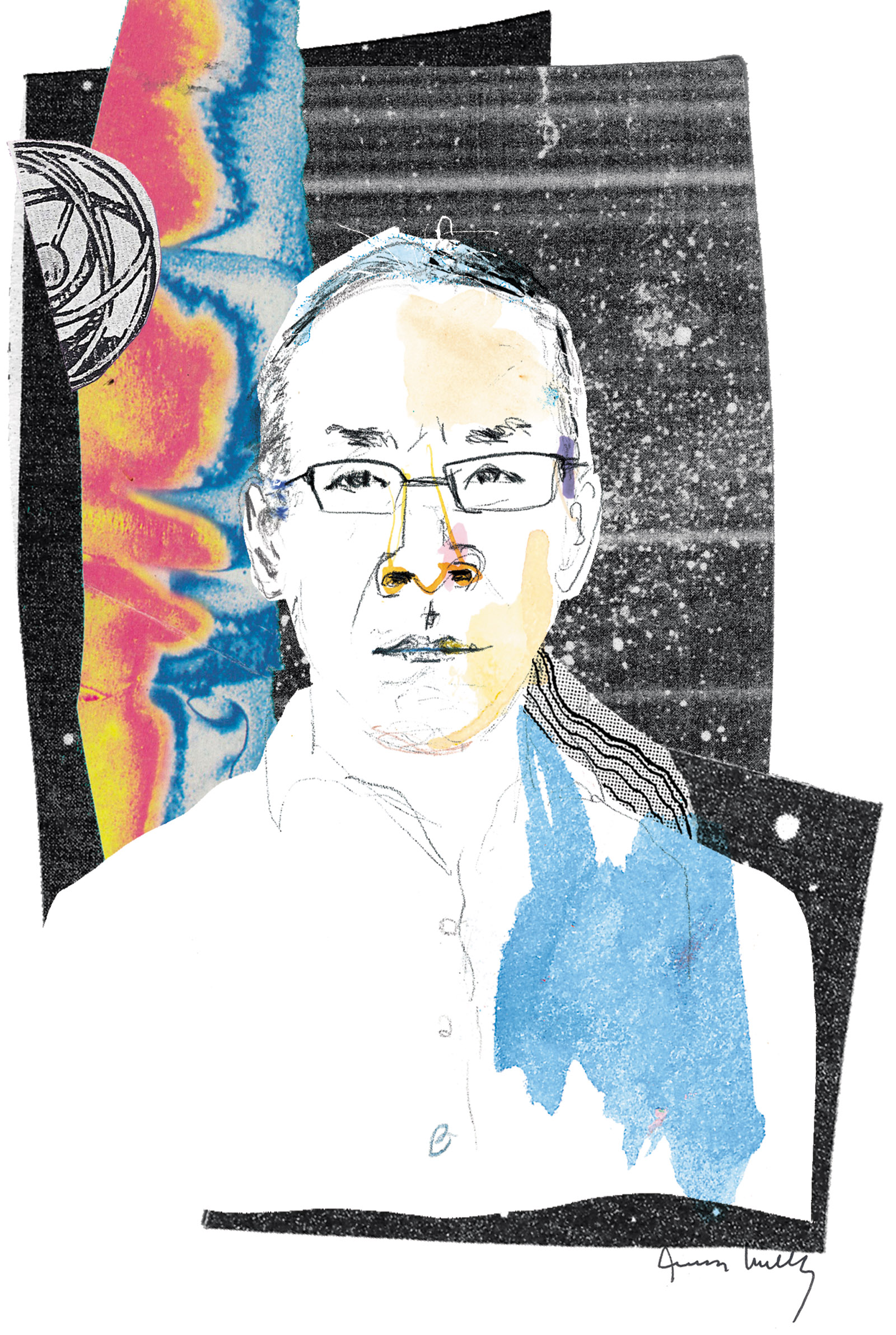 Ted Chiang; illustration by Joanna Neborsky