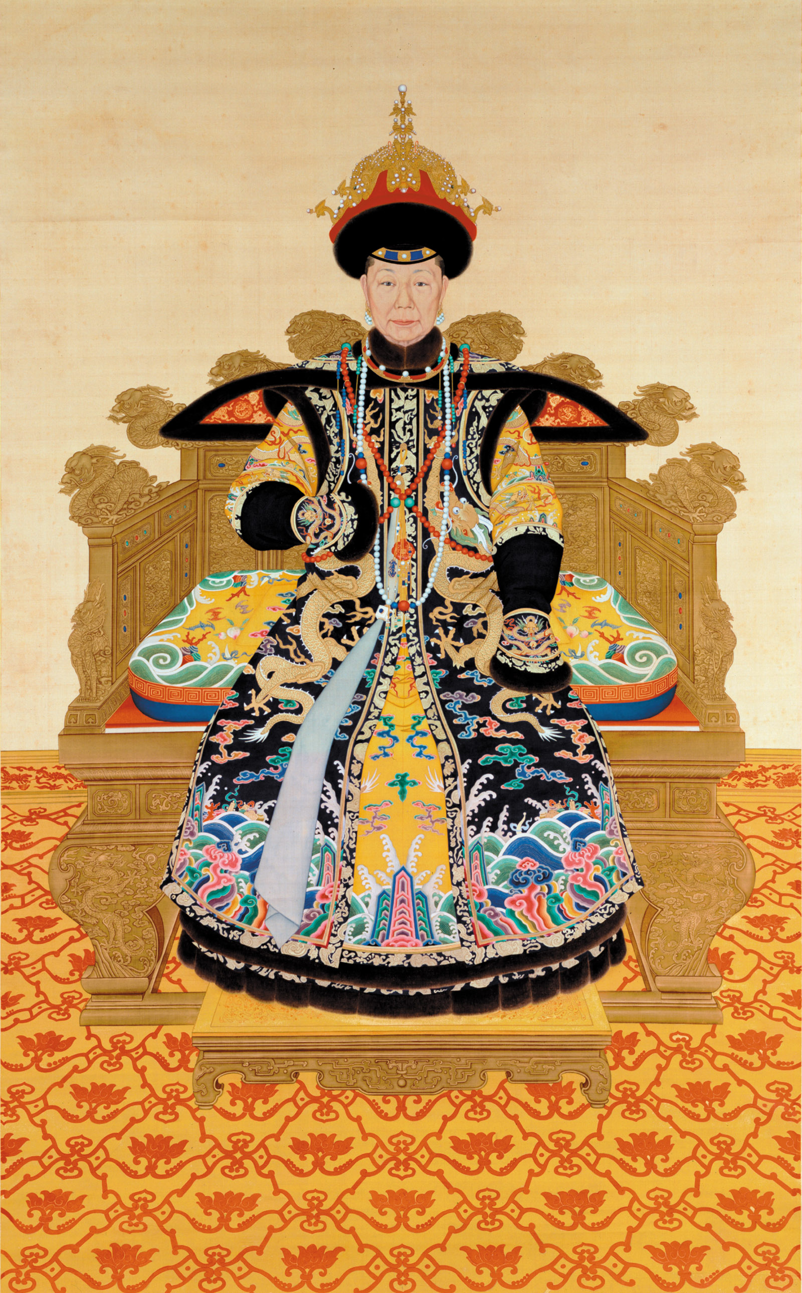 Empress Dowager Chongqing at the Age of Eighty