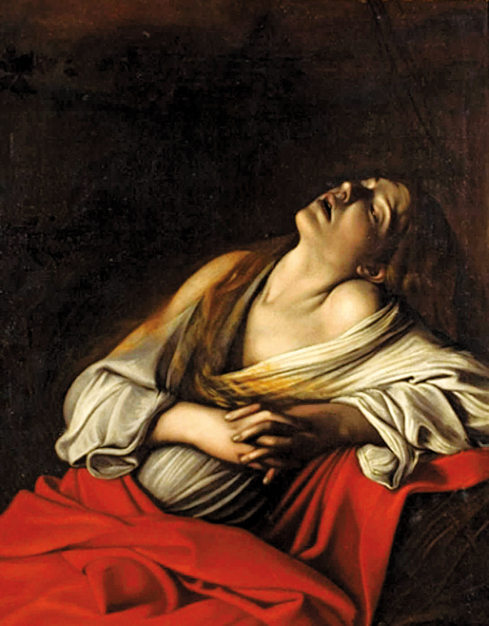 Caravaggio's painting, Mary Magdalene in Ecstasy, 1606